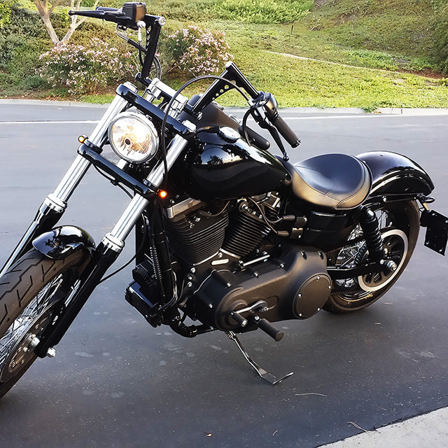 Astro LED Fork Mount Light Black