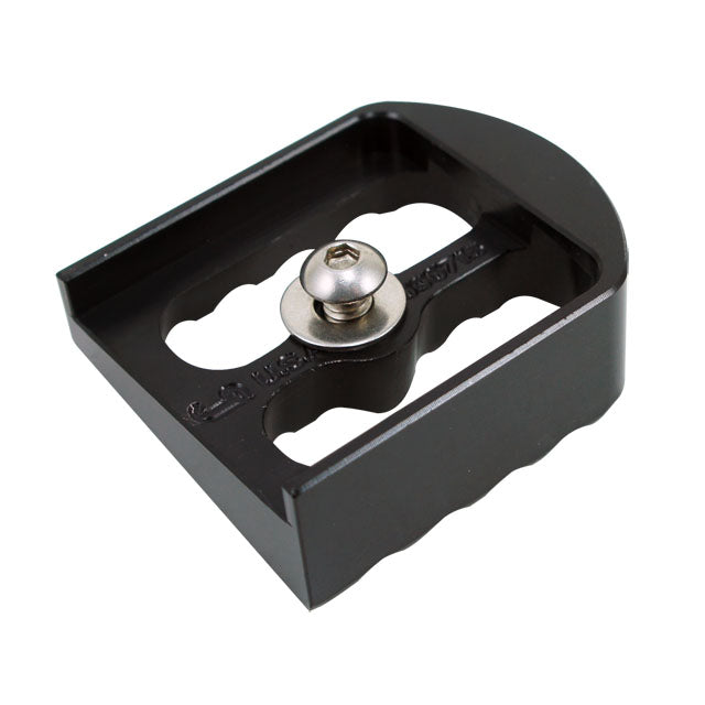 Serrated Brake Pedal Cover Black