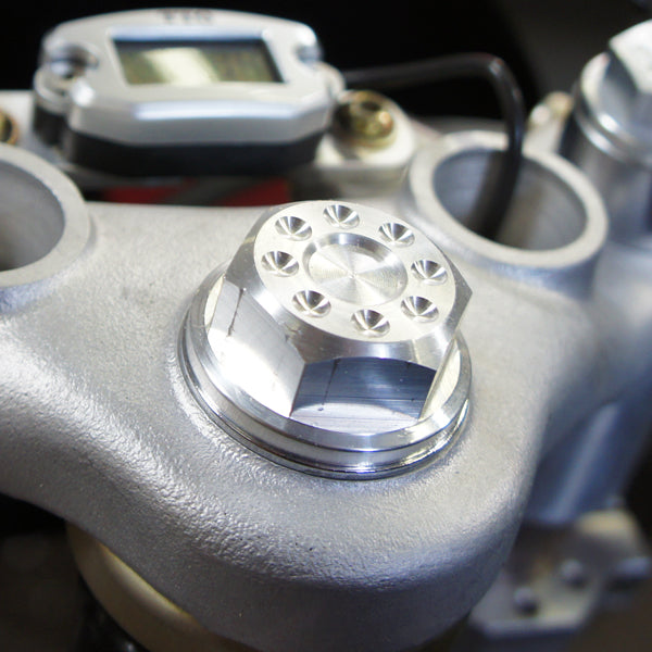 Honda CB160 Steering Stem Nut Clear