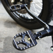 Short Serrated Footpegs Black