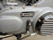 Sportster Inspection Cover Finned Black