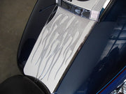 Lower Dash Panels Late Model Softail flame application