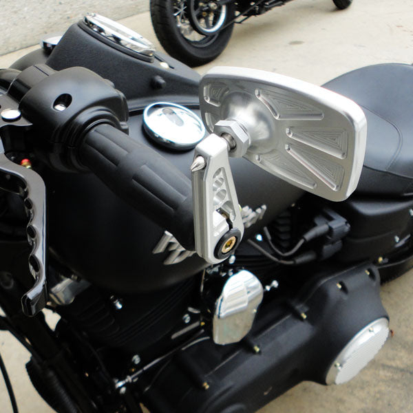 Dyna Street Bob Bar End Mirror Mount