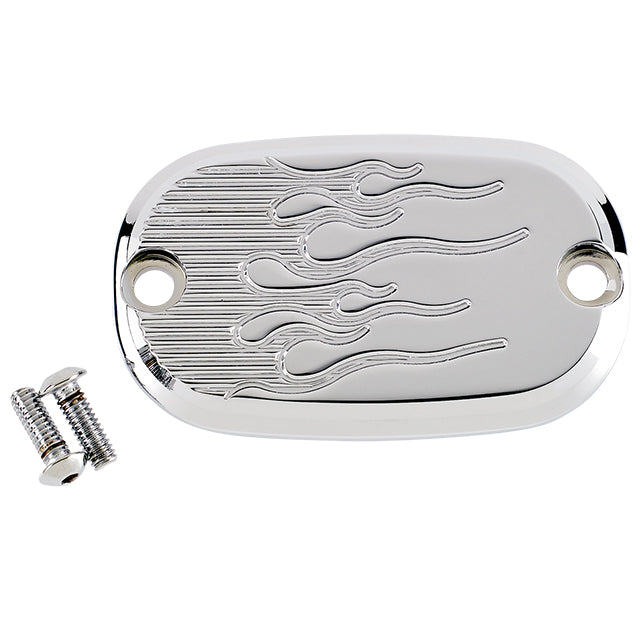 Rear Master Cylinder Cover 99-Up Flame