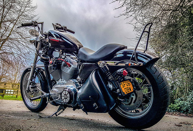 Sportster Derby Cover Joker Racing Black