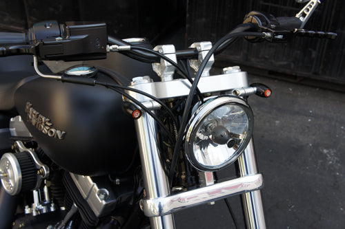 Dyna Upper Tree Assembly Clear with Dual Handlebar Clamp 4