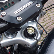 Sportster Steering Bolt & Trim Collar Black App