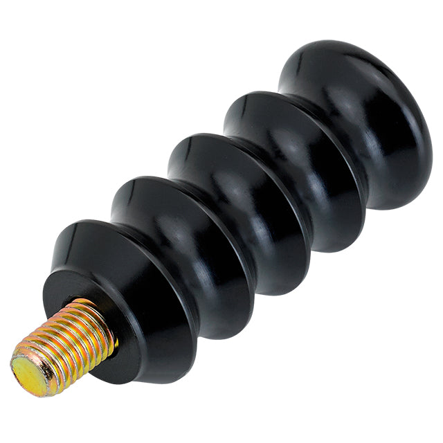 Ribbed Shift Peg Black