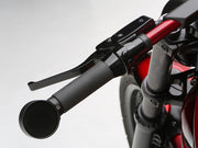 Concealed Bar End Mirrors Black