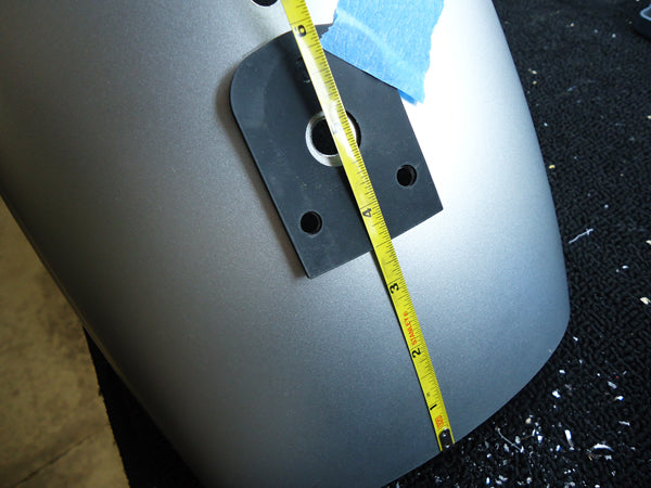 Cafe LED Taillight and License Plate Assembly Installation