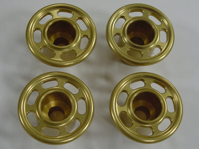 Speedway Rubber Band Spool (4 pack) GOLD