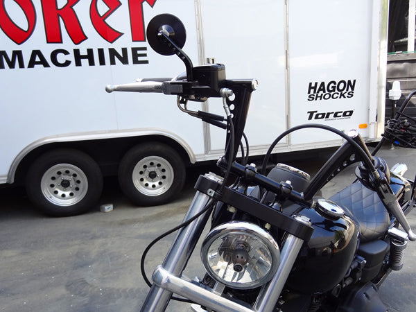 Viewtech 7 Stock HD Postion 3-1/4 Round Mirror Black