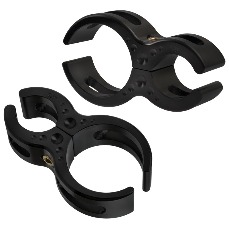 RZR 1000 Shock Reservoir Clamps Black