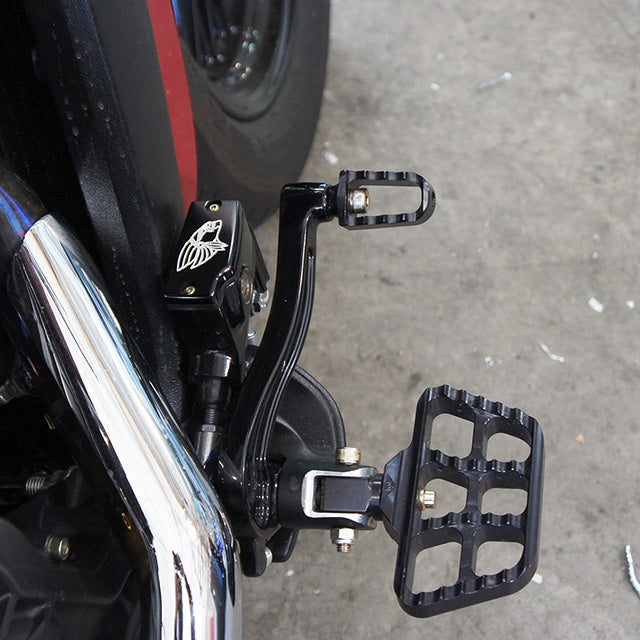 Indian Scout Rear Master Cylinder Cover Finned Black