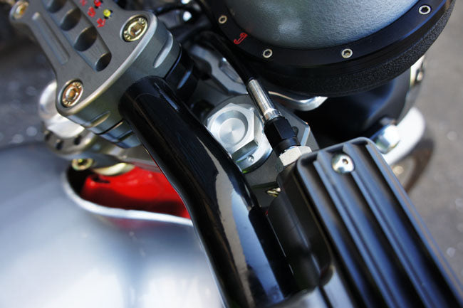 CB750 Fork Tube Plugs Clear (pair) 75K Model