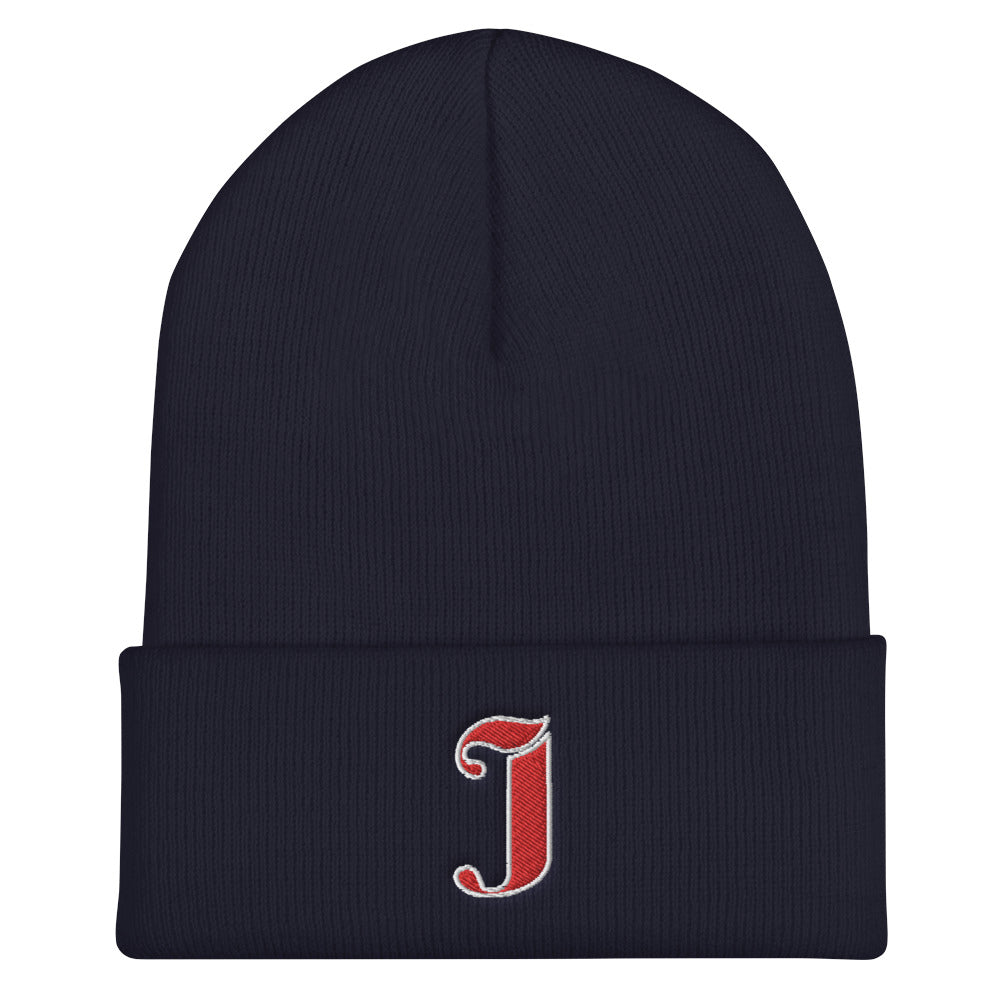 J Logo Cuffed Beanie