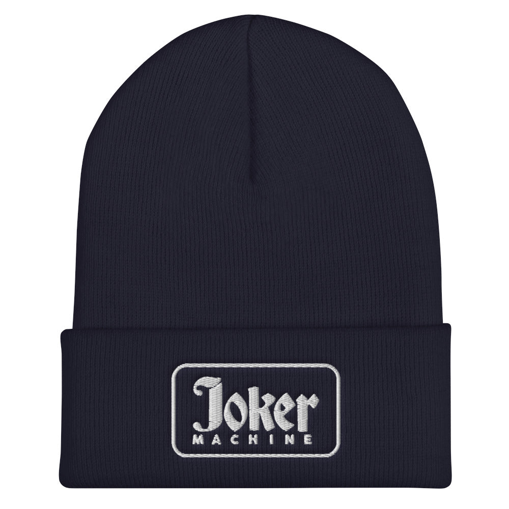 Joker Machine Cuffed Beanie