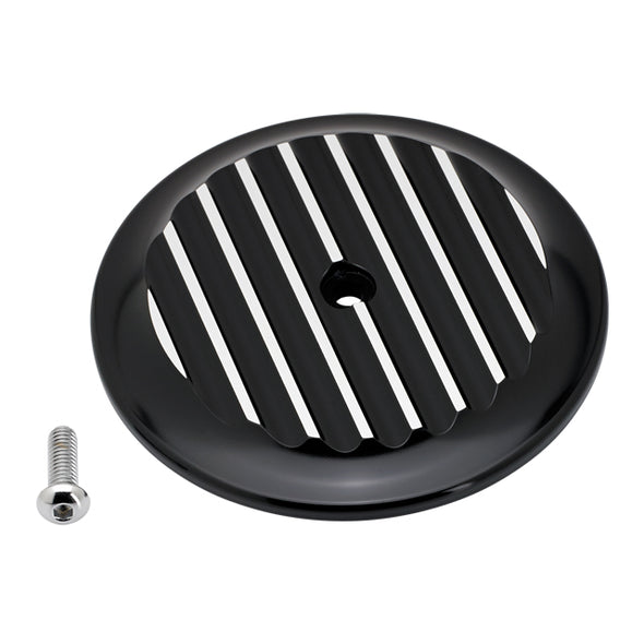Twin Cam Air Cleaner Inserts Finned Black