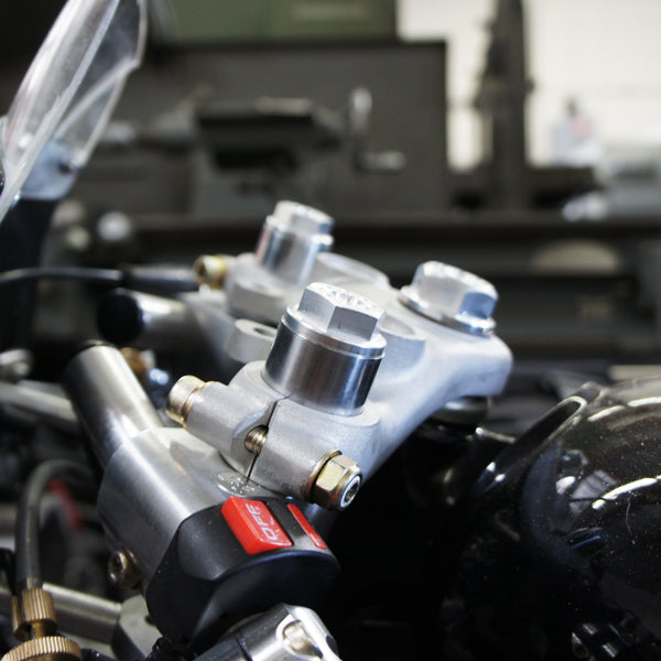 Honda CB160 Steering Stem Nut Clear