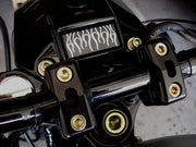 2" Dual Handlebar Clamp Assemblie Black App2