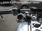 Speedo Side Mount Assembly on a 2001 FXD Dyna Super Glide