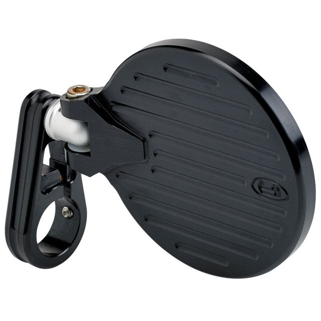 3-1/4 Folding Bar End Mirror Black