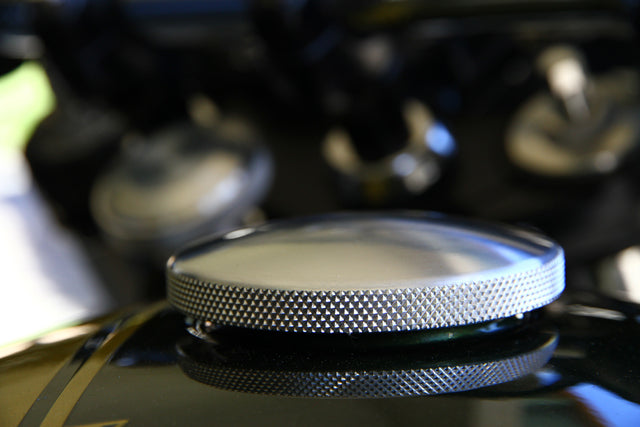 Triumph Gas Cap Knurled Raw