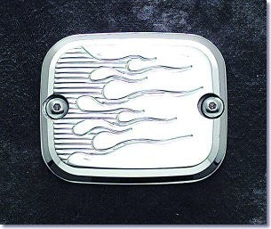 Front Master Cylinder Covers 96-Up Flame