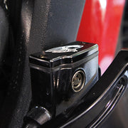 Indian Scout Rear Master Cylinder Cover Finned Black