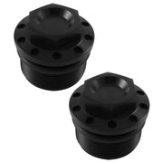 Sportster Fork Tube Caps Black