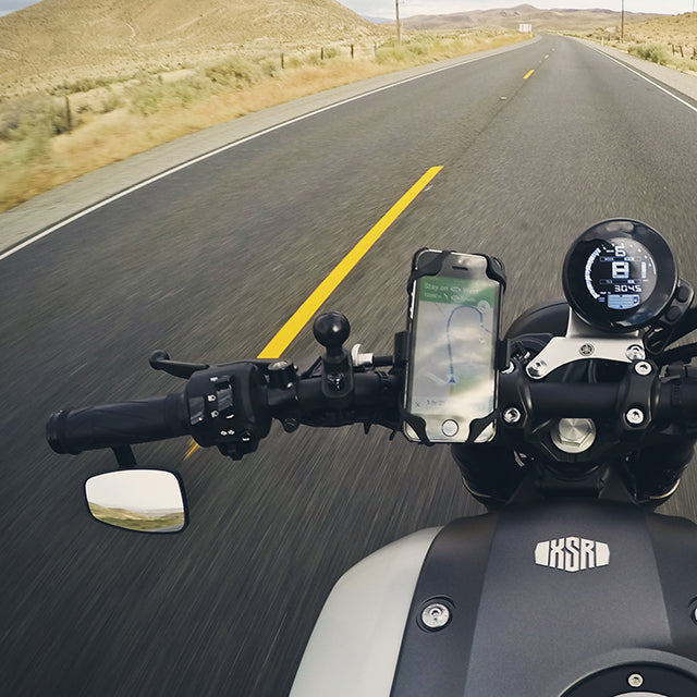 Cafe Style Bar End Mirror Stem A