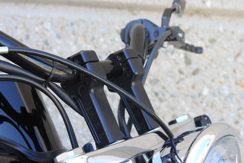  4" Dual Handlebar Clamp Assemblies