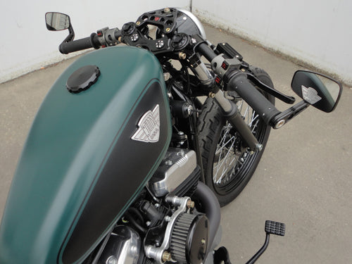 Sportster Fork Tube Caps Black 1