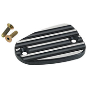 Triumph Front Master Cylinder Cover Finned Black