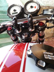 Triumph Billet Gas Cap Union Jack 900 Black