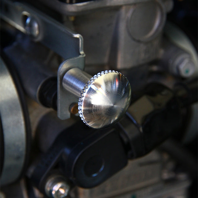 Knurled Triumph Choke Knob Raw
